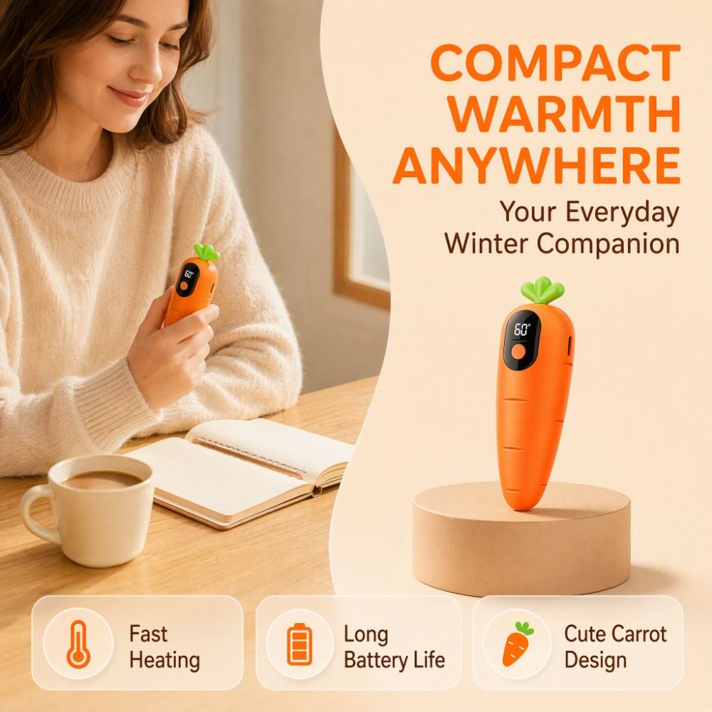 Hand Warmer Electric - Aquecedor de mãos com design de