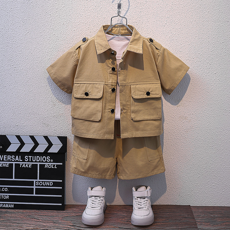 Down Jacket Packable - Traje infantil de verão, novo, traje