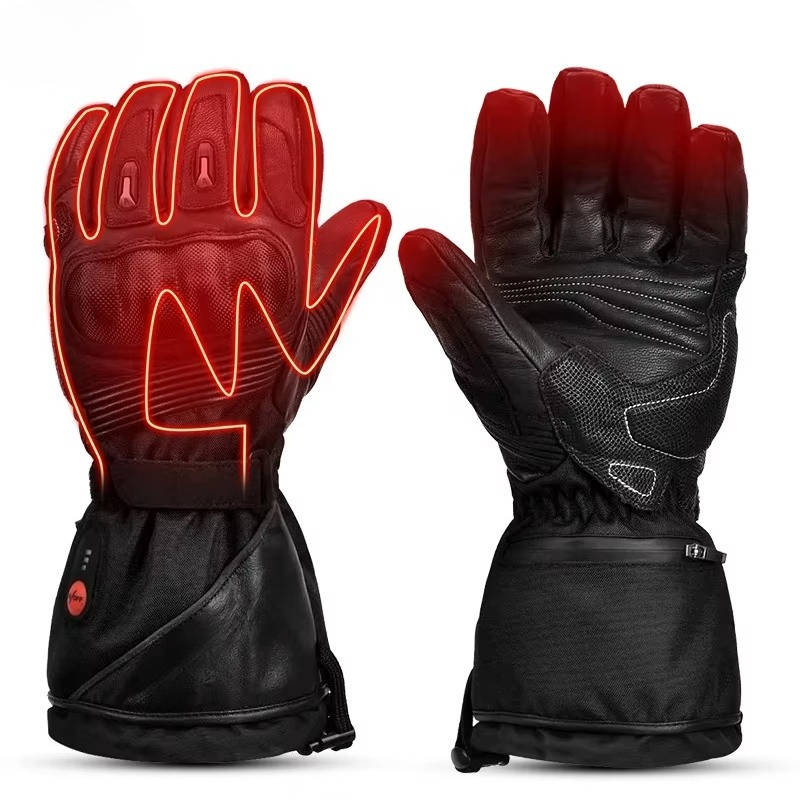 Touch Screen Gloves - Luvas de Motocicleta Aquecidas Personalizadas, Seguras,