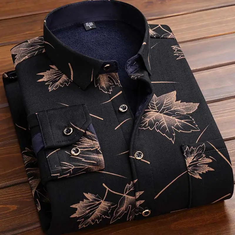 Flannel Shirt Lined - Camisa de lã para homem, coleção