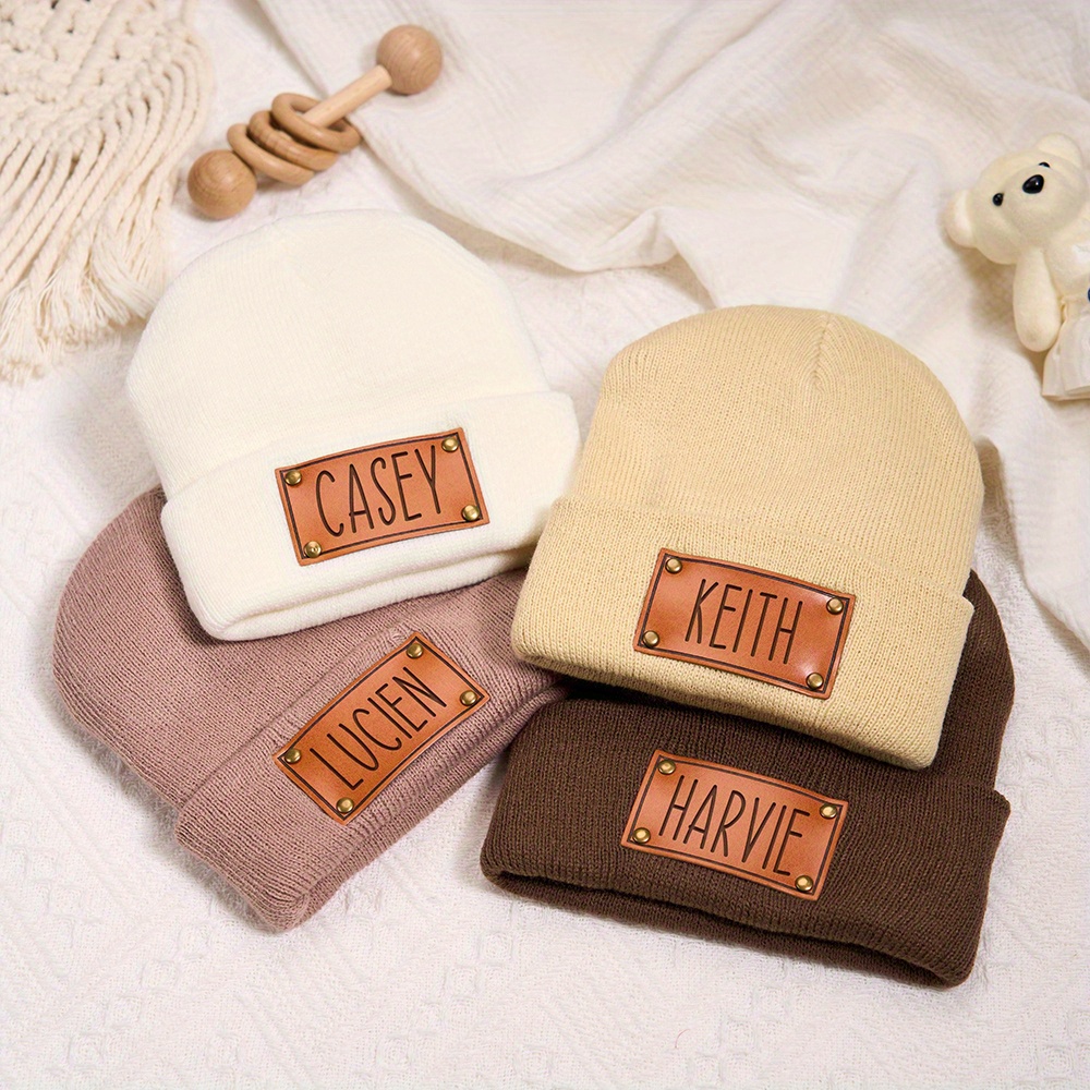 Gorro de inverno de malha com  - Knit Beanie Hat Warm avaliação e preço
