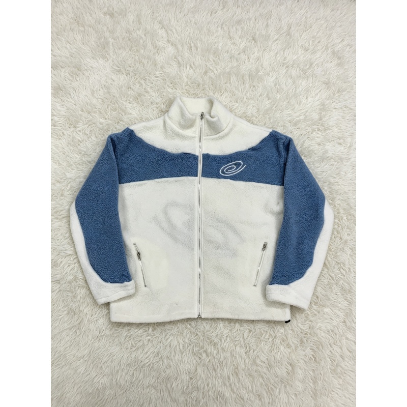 Jaqueta de bloco de lã de cor  - Sherpa Hoodie Fleece avaliação e preço