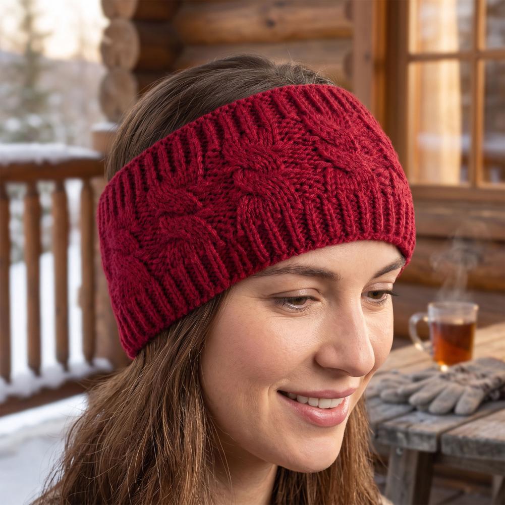 Faixa de Cabelo de Pelo Sintét - Fleece Ear Warmer Band avaliação e preço