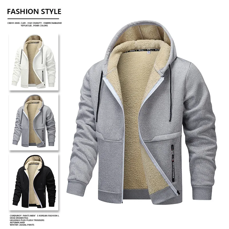 Promoção: Moletons Casuais Mas - Sherpa Hoodie Fleece avaliação e preço