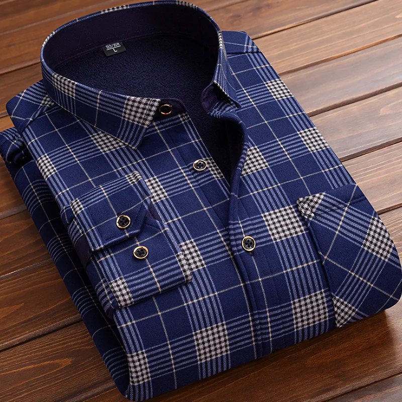 Camisa de lã para homem, coleç - Flannel Shirt Lined avaliação e preço