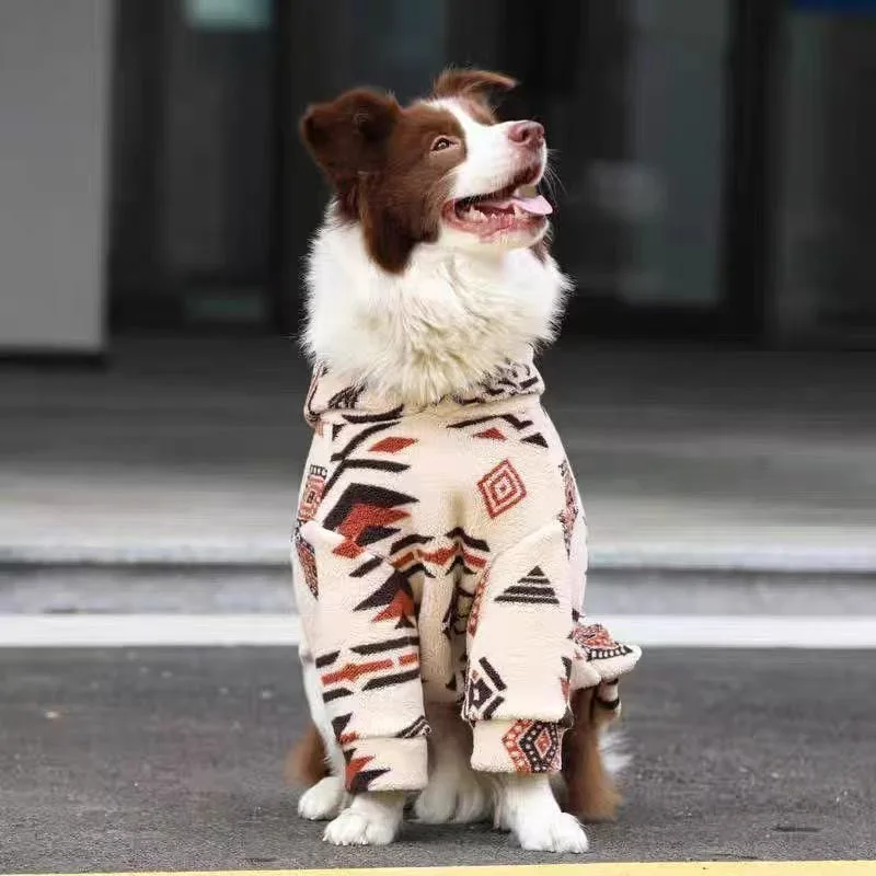 Casaco com Capuz para Cães, Qu - Sherpa Hoodie Fleece avaliação e preço